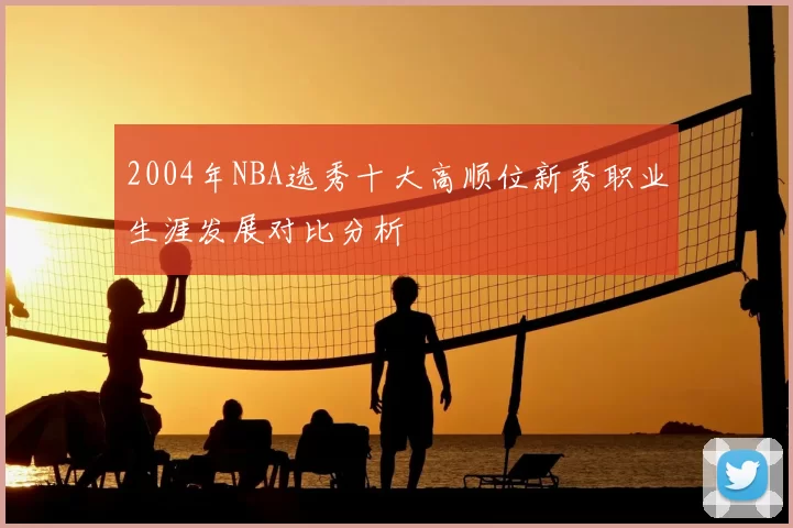 2004年NBA选秀十大高顺位新秀职业生涯发展对比分析