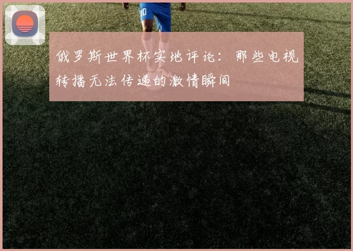 俄罗斯世界杯实地评论:那些电视转播无法传递的激情瞬间