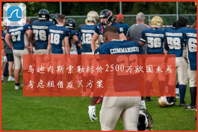 乌迪内斯索勒标价2500万欧国米或考虑租借后买方案