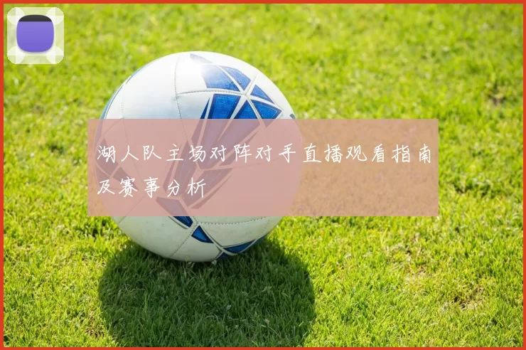 湖人队主场对阵对手直播观看指南及赛事分析